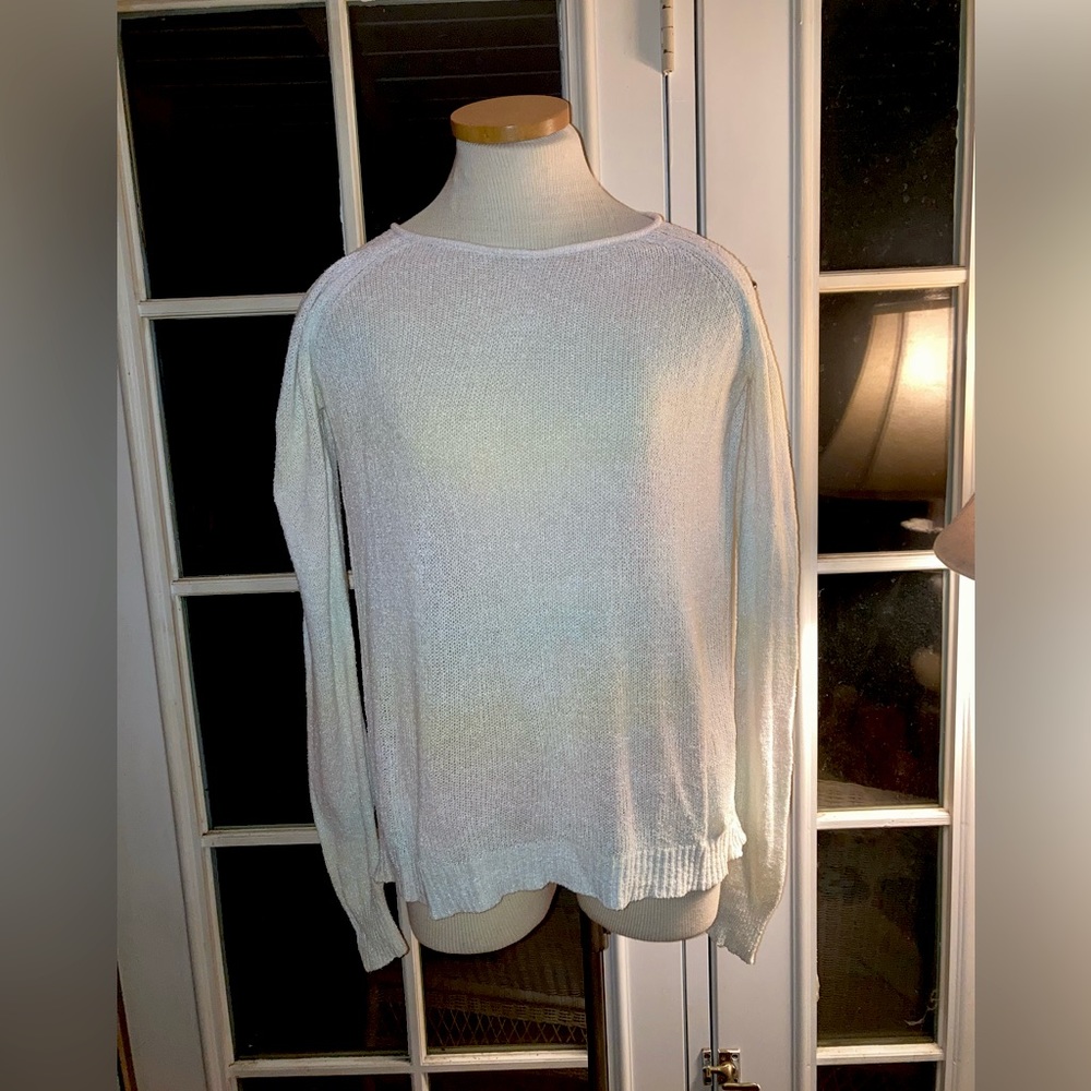 Iridescent backless rare Brandy Melville top made it Italy one size